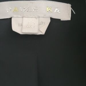 Paule Ka Black Ladies crop jacket size 40.excellent condition.